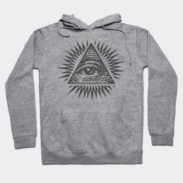 Faded-Style Illuminati Eye Hoodie by DankFutura